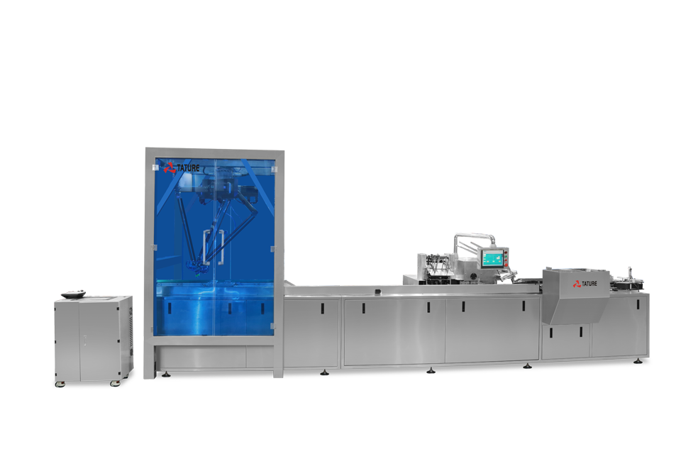 颗粒剂包装分拣装盒包装线